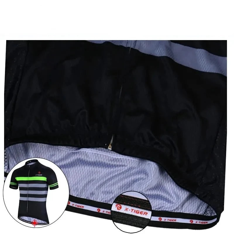 Camisa de Ciclismo Masculina X-Tiger Find - Ciclinni