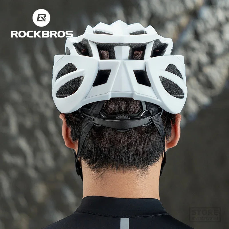 Capacete de Ciclismo Rockbros Ultraleve Ajustável Clean