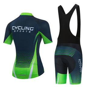 Conjunto de Ciclismo Feminino Camisa e Bretelle Sport Cycling Lift - Ciclinni